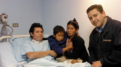 Family Reunites After Five Years Thanks To Family Contact